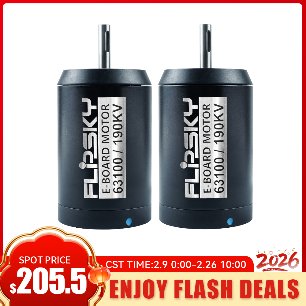 63100 Brushless Motor 140Kv - Ofertas Relâmpago Flipsky: 2 Motores DC
