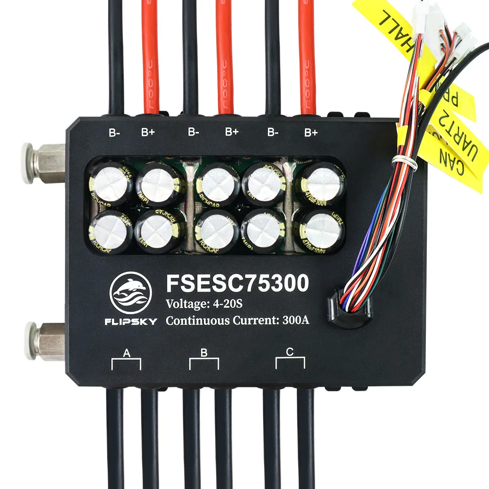 AvaCoreFlipsky Fsesc 75300 84v - Vesc 75300 High Current Esc avaliação e preço