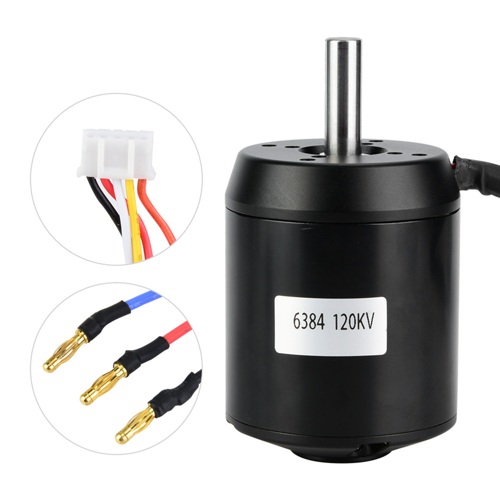 6384 120KV BLDC Outrunner Moto - 6384 Brushless Motor Sensored avaliação e preço