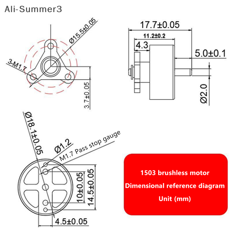 1503 3.7v 7.4v 10a 2750kv minú - Brushless Motor Thrust Test Stand avaliação e preço